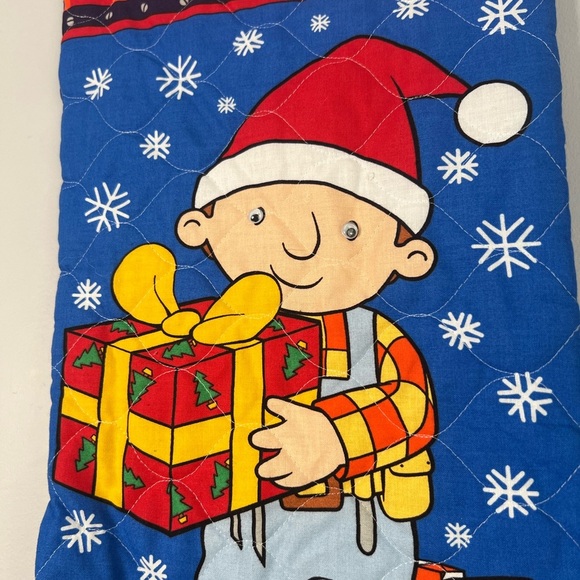 Holiday Stocking Bob The Builder Handmade Y2K Christmas Holiday - Picture 2 of 4
